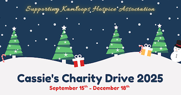 Order tickets for the Cassie’s Charity Drive for Kamloops Hospice 50/50 ...